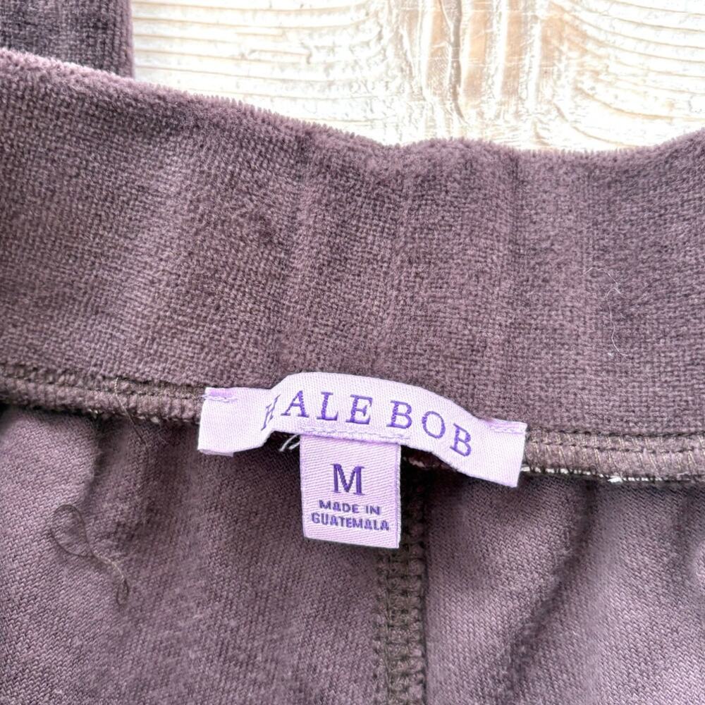 Hale Bob Low Rise Y2K Velour Joggers | Brown Size Medium - Picture 3 of 8